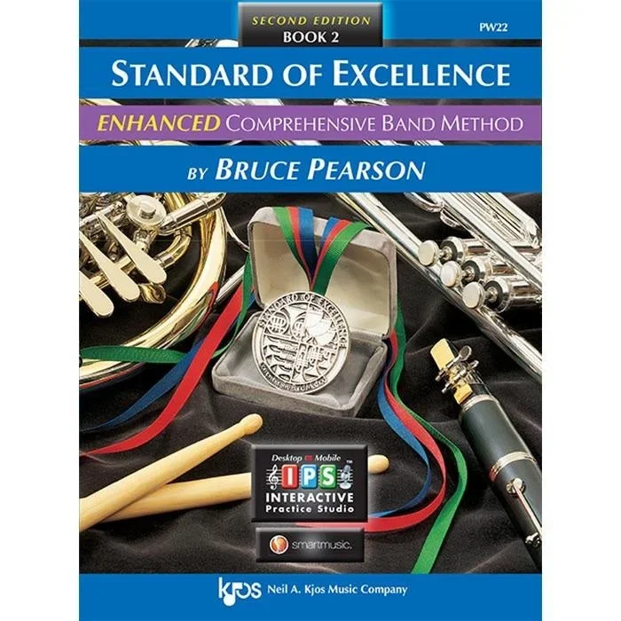Standard Of Excellence Drums & Mallet Perc. Enhanced Book 2
