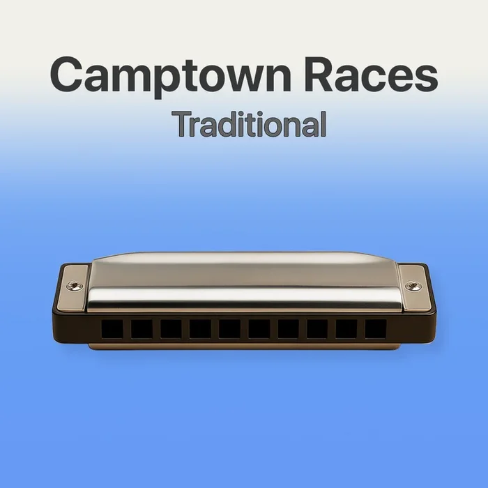 Stephen foster camptown races – Harmonica tab