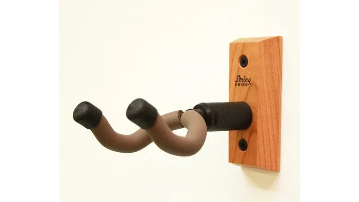 String Swing Ash Wood Ukulele Hanger for Home or Studio