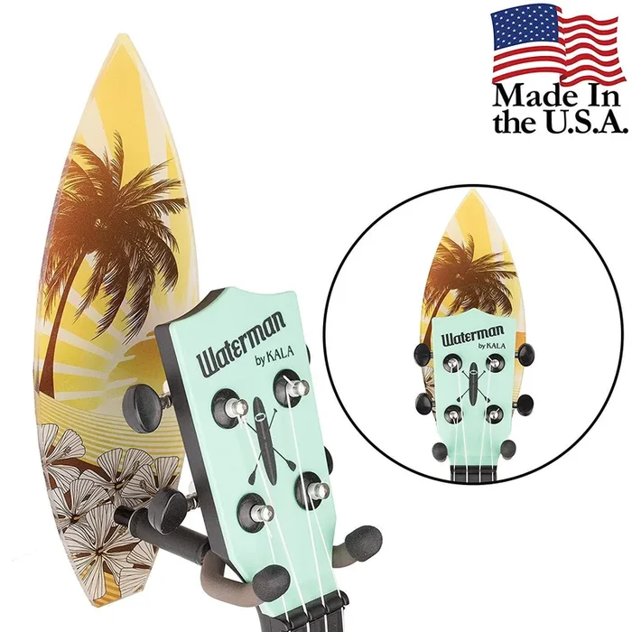 String Swing Surfboard Ukulele Hanger – Yellow