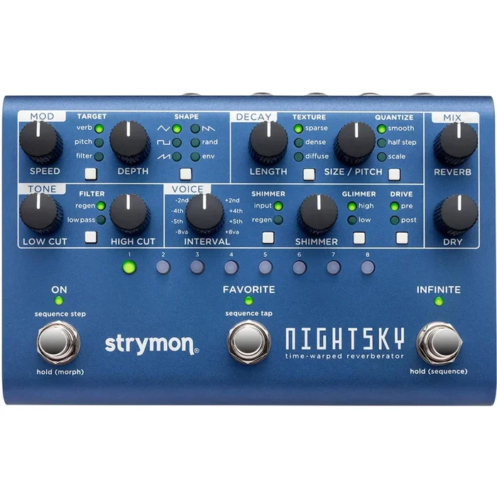 Strymon NightSky Time-warped Reverberator Pedal