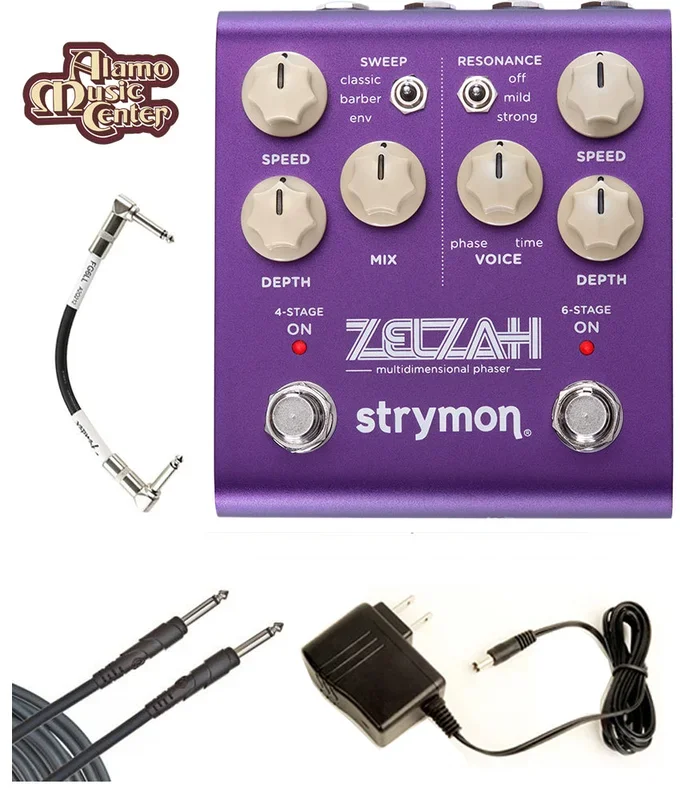 Strymon Zelzah Multidimensional Phaser Pedal Bundle