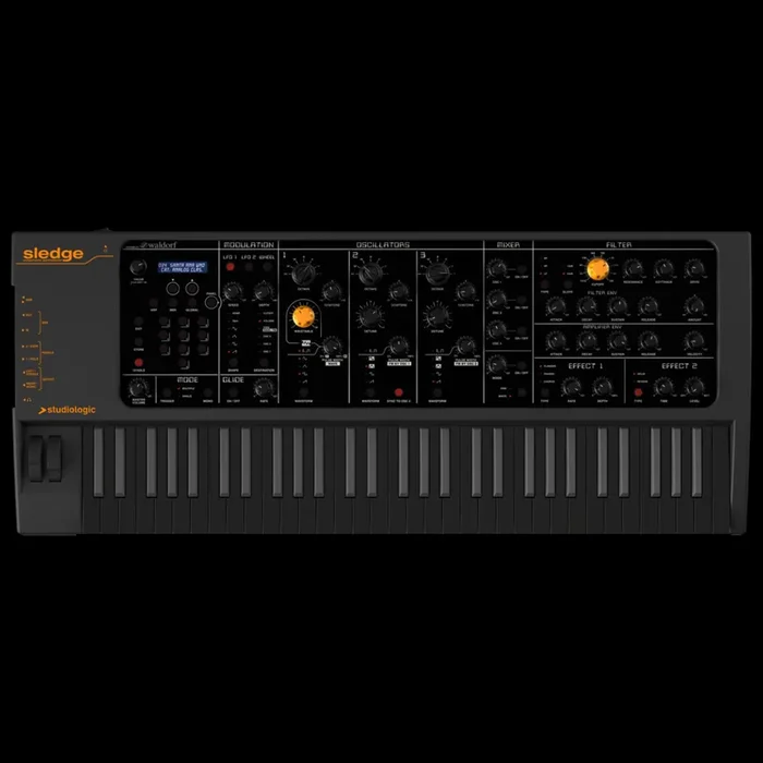 Studiologic Sledge 2.0 Black Virtual Analog Synthesizers