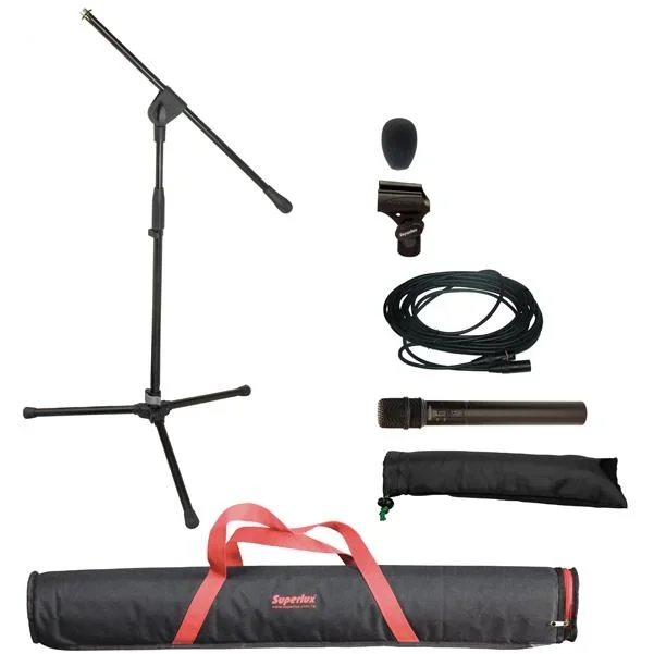 Superlux MSK124X Condenser Vocal/Instrument Microphone Set