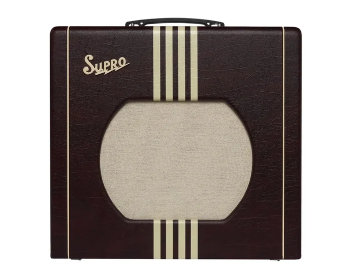 Supro Delta King 12 Combo – Burgundy/Cream