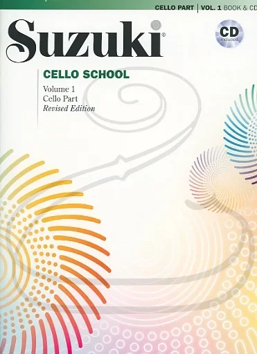 Suzuki: Cello School Vol. 1 – REVISED (cello)(CD) Summy-Birchard