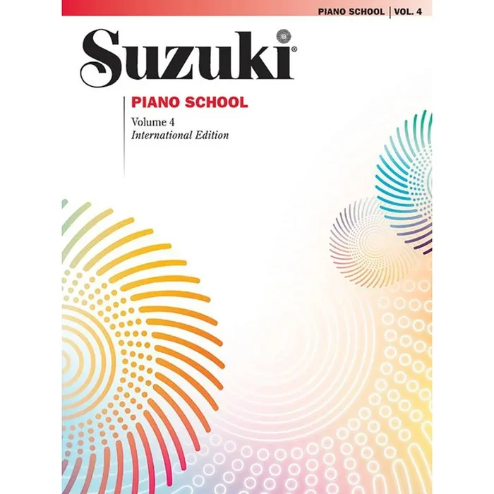 Suzuki Piano School Book 4 New International Edition