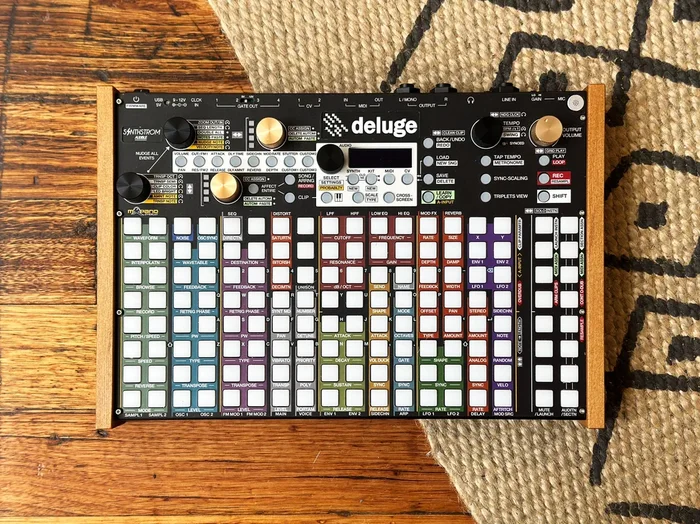 Synthstrom Deluge with Carry Case & Decksaver