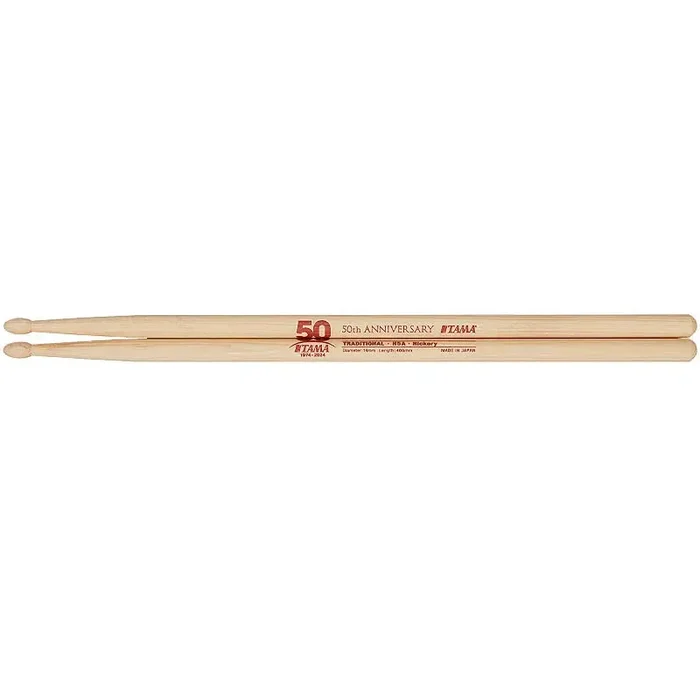 Tama 50th Anniversary Limited Edition Hickory Drum Sticks 5A