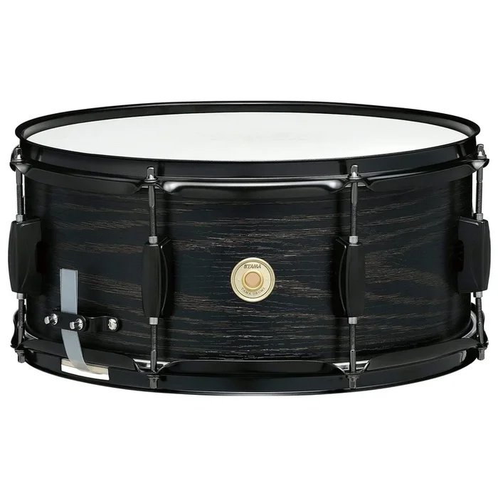 Tama 6.5×14 Woodworks Snare Drum Black Oak Wrap w/Black Hdw