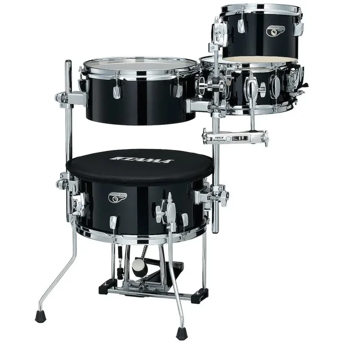 Tama Cocktail-JAM Mini 4pc Drum Set Hairline Black