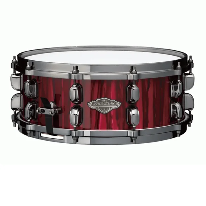 Tama MBS55BN Starclassic Performer 14″x5.5″ Snare Drum – Crimson Red Waterfall