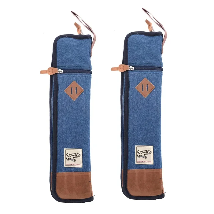 Tama Powerpad Compact Stick Bag Blue Denim 2 Pack Bundle