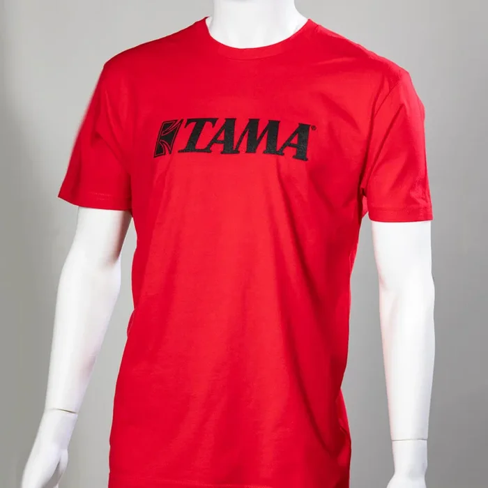 Tama Printed Logo Short-Sleeve T-Shirt Red – X-Large