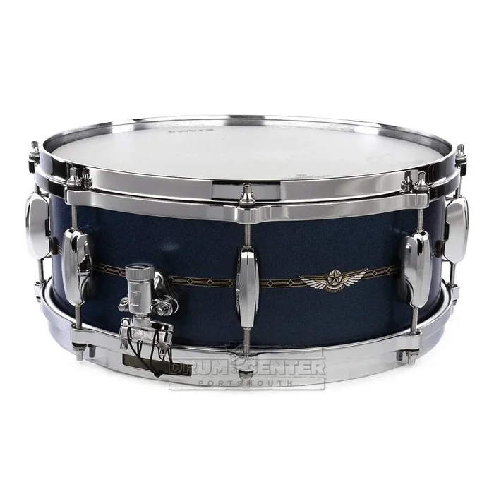 Tama Star Bubinga Snare Drum 14×5.5 Satin Blue Metallic