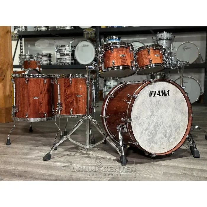 Tama Star Walnut 5pc Drum Set 22/10/12/14/16 Cinnamon Japanese Chestnut