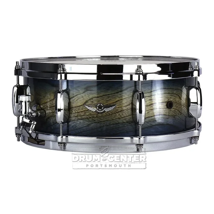 Tama Star Walnut Snare Drum 14×5.5 Indigo Japanese Sen Burst