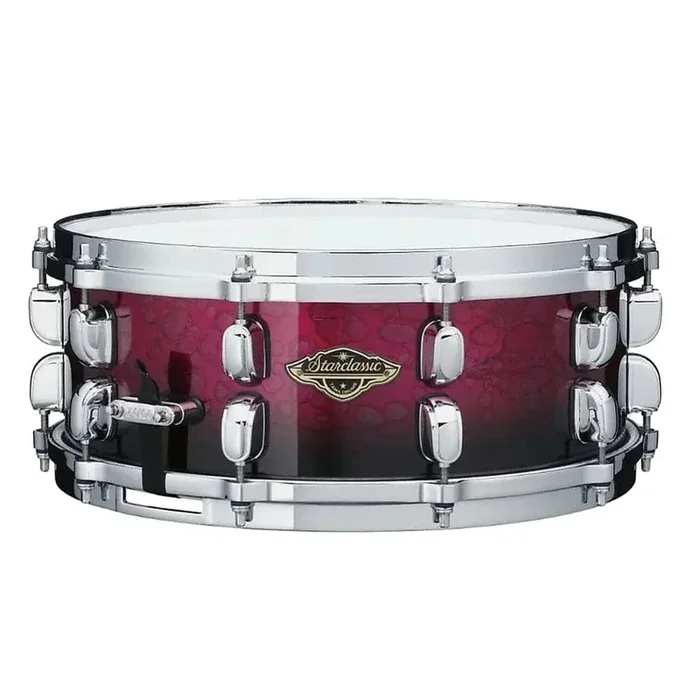 Tama Starclassic Walnut/Birch Snare Drum 14×5.5 Molten Dark Raspberry Fade