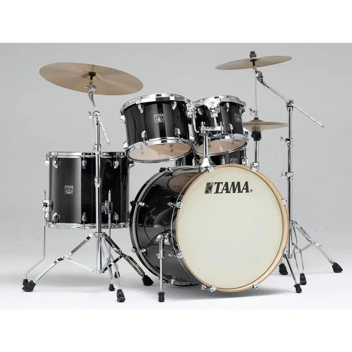 Tama Superstar CL Maple 5pc Drum Set Transparent Black Burst