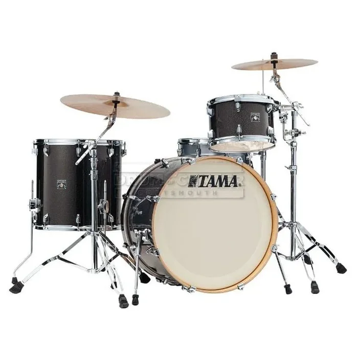 Tama Superstar Classic 3pc Drum Set Midnight Gold Sparkle