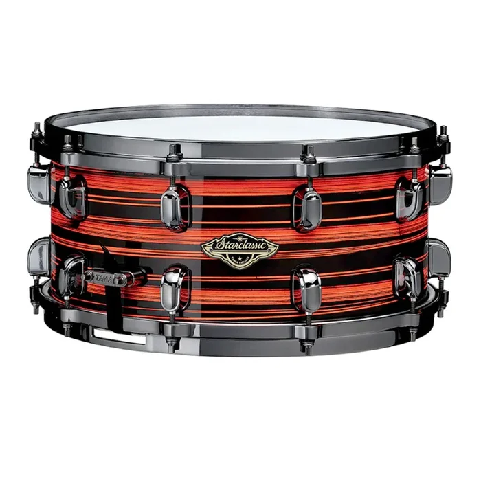 Tama WBSS65BN Starclassic Walnut/Birch 6.5″x14″ Snare Drum – Neon Orange Oyster