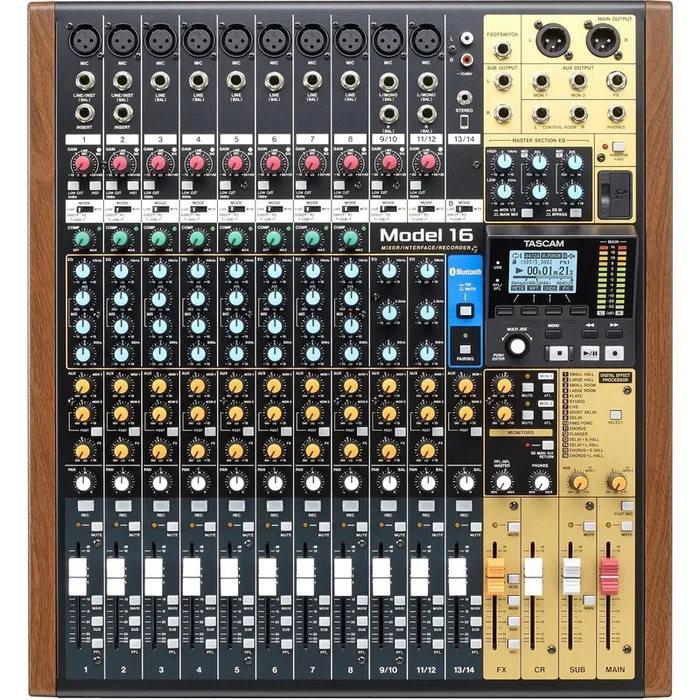 Tascam Model 16 Mixer / Interface / Recorder