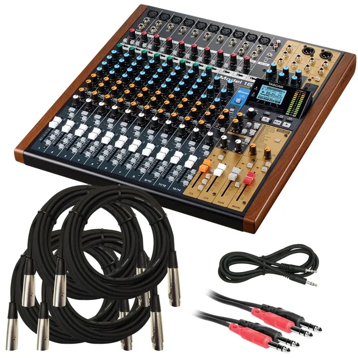 Tascam Model 16 Multi-Track Live Recording Console CABLE KIT