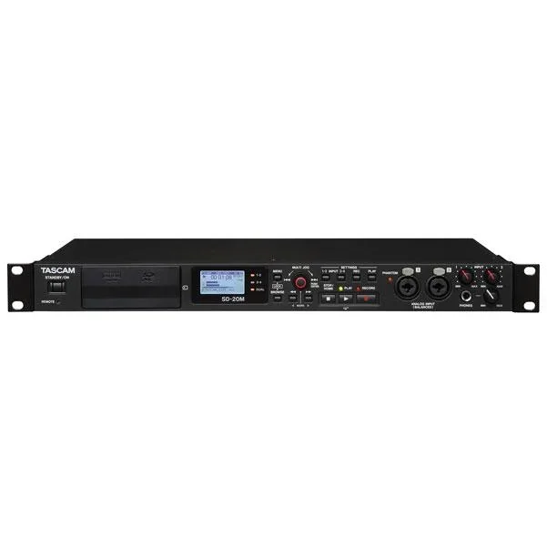 Tascam SD-20M Solid State Recorder Audio Interfaces