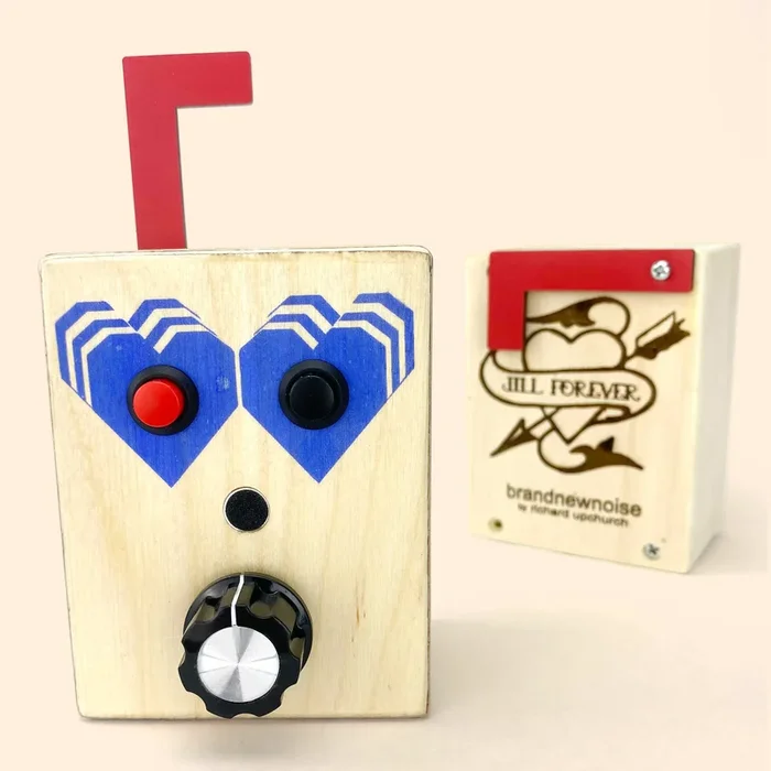 Tattoo Mib | Custom Vintage Heart Tattoo with text | Voice Recorder Toy