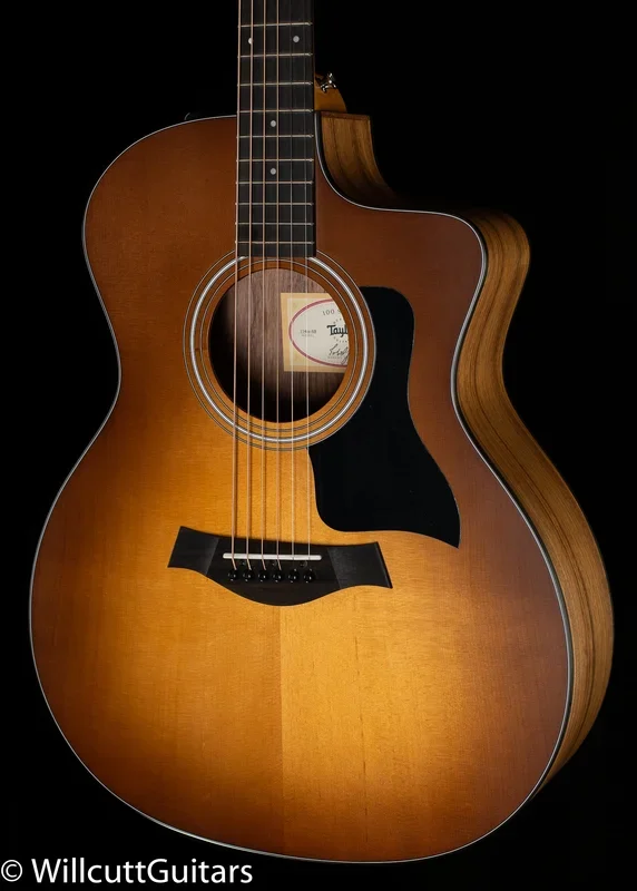 Taylor 114ce-SB Special Edition Walnut/Spruce Satin Sunburst Top (386)