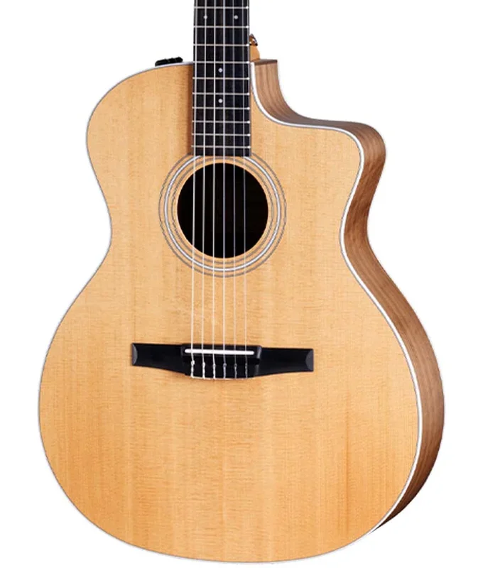 Taylor 214ce-N Grand Auditorium Spruce/Walnut Acoustic-Electric Guitar – Natural