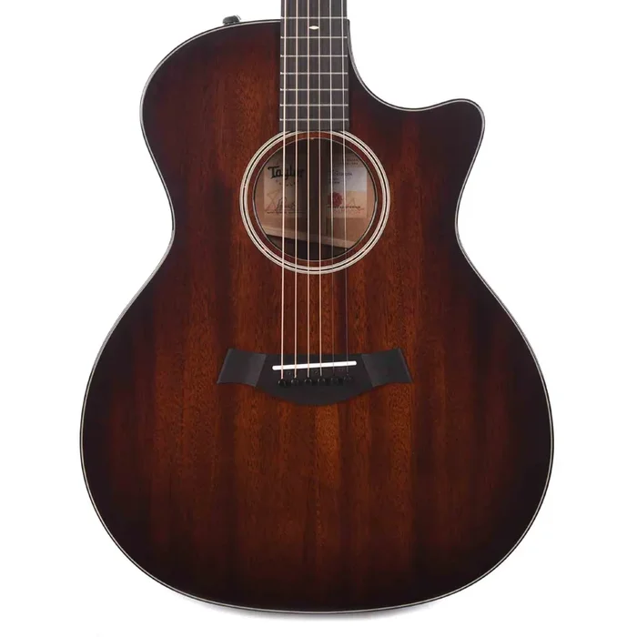 Taylor 524ce Grand Auditorium Tropical Mahogany Shaded Edgeburst ES2 w/V-Class Bracing