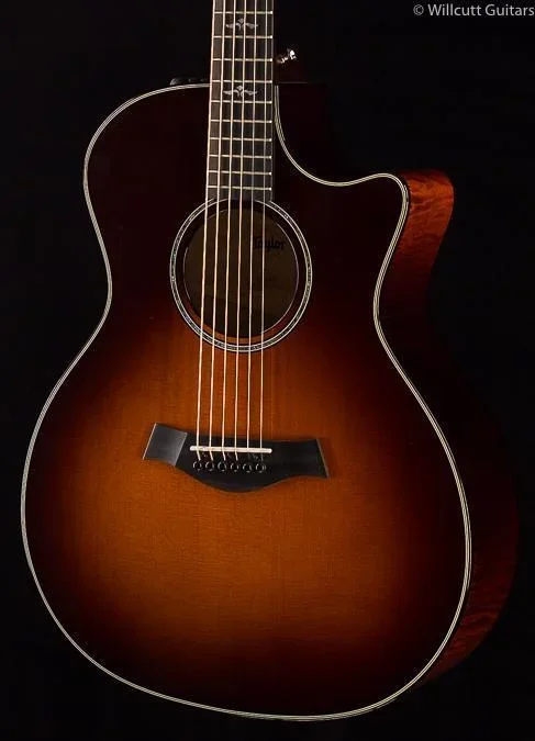 Taylor 614ce 2019 LTD Quilt Maple/Torrified Sitka Spruce (106)