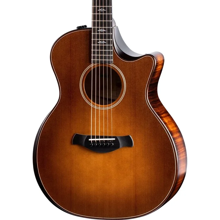 Taylor 614ce Builder’s Edition Acoustic Electric Guitar – Wild Honey Burst