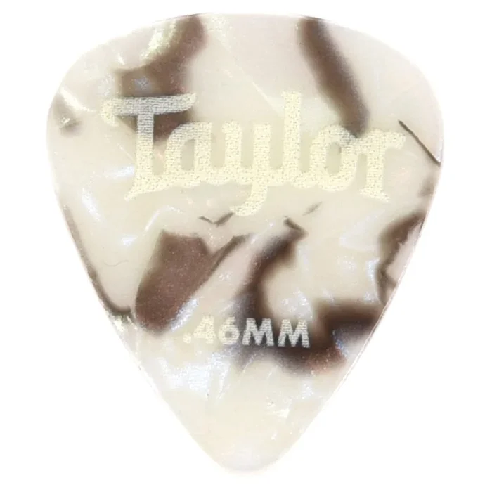Taylor Celluloid 351 Picks Abalone 0.46mm 3 Pack (36) Bundle