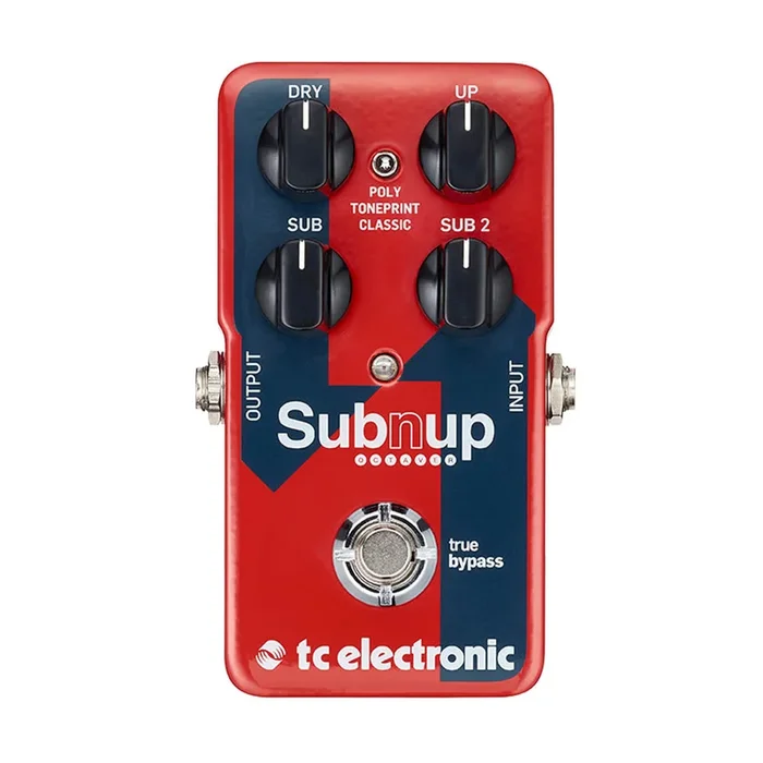 TC Electronic Sub ‘N’ Up Octaver Pedal with TonePrint