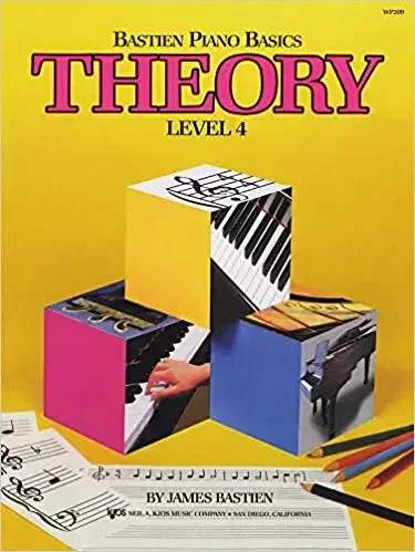 Teoría de Bastien Piano Basics Nivel 4