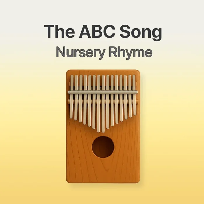The ABC Song – 17 Note Kalimba tab