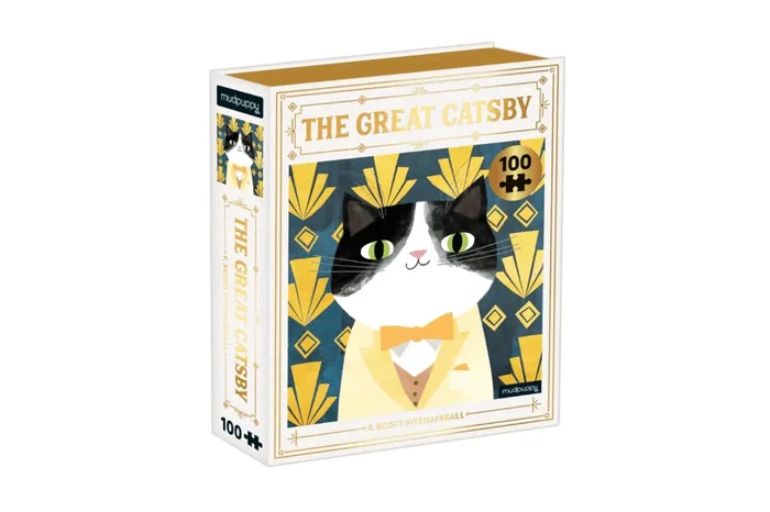 The Great Catsby Bookish Cats 100 Piece Puzzle