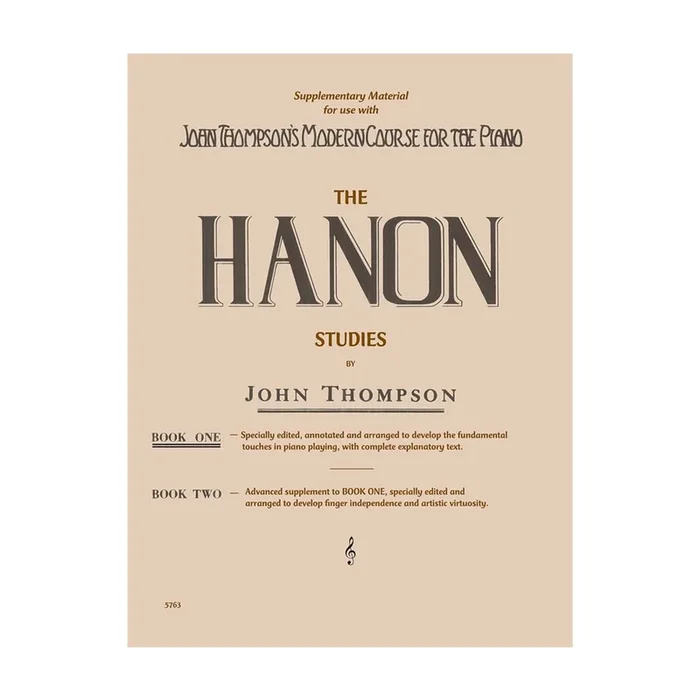 The Hanon Studies By John Thompson – Book 1