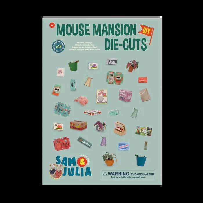 The Mouse Mansion die-cuts