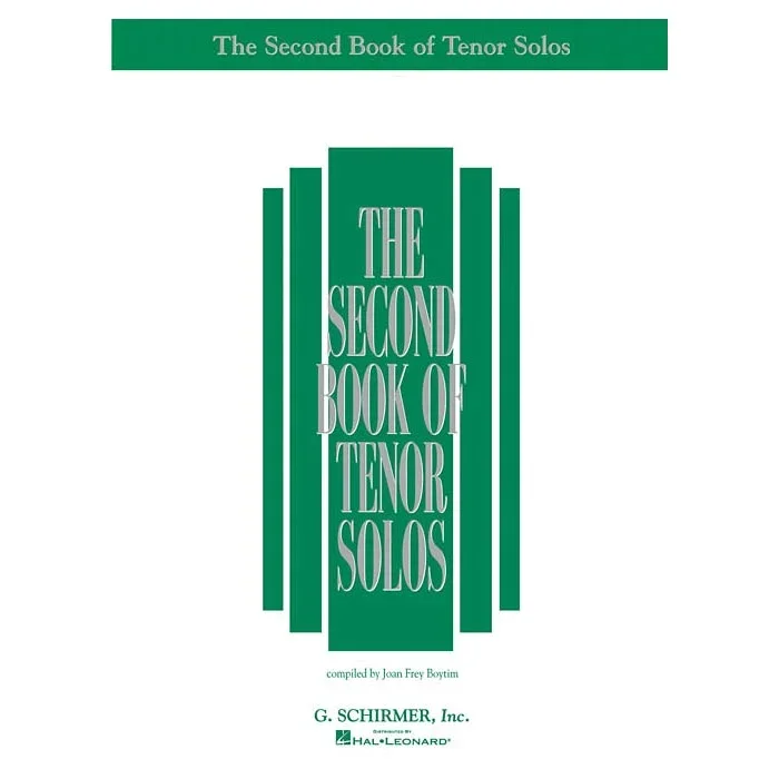The Second Book of Tenor Solos