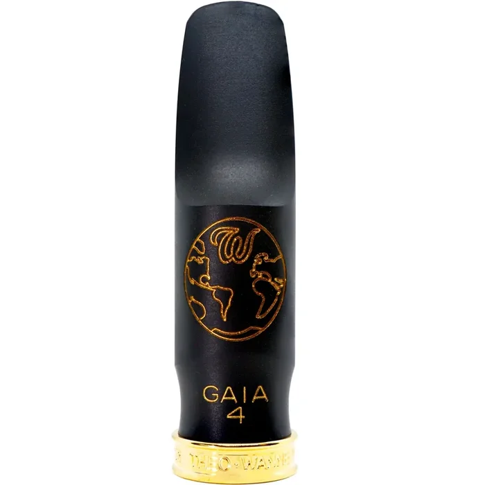 Theo Wanne GAIA 4 Alto Saxophone Mouthpiece #6 (Hard Rubber)
