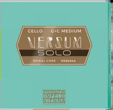 Thomastik Versum Solo Cello G and C Strings (Twin Pack) 4/4
