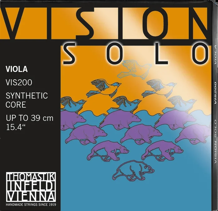 Thomastik Vision Solo Viola String Set 15″-16.5″