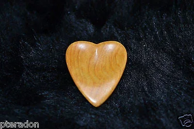 Timber Tones Heart Tones Katafray Exotic Wood Guitar Pick