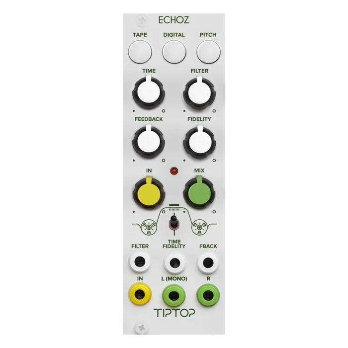 Tiptop Audio ECHOZ Delay Effects Module – White Panel
