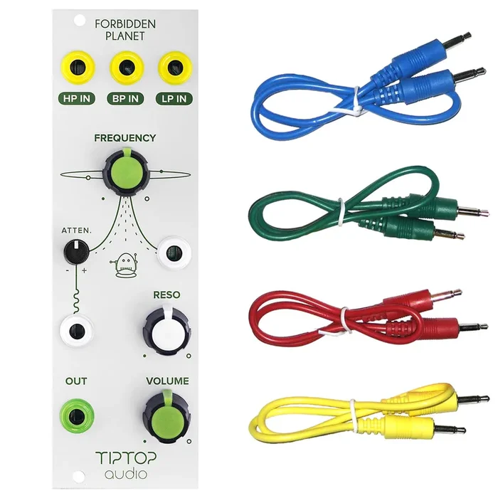 Tiptop Audio Forbidden Planet Analog Multi-Mode Filter COLOR CABLE KIT