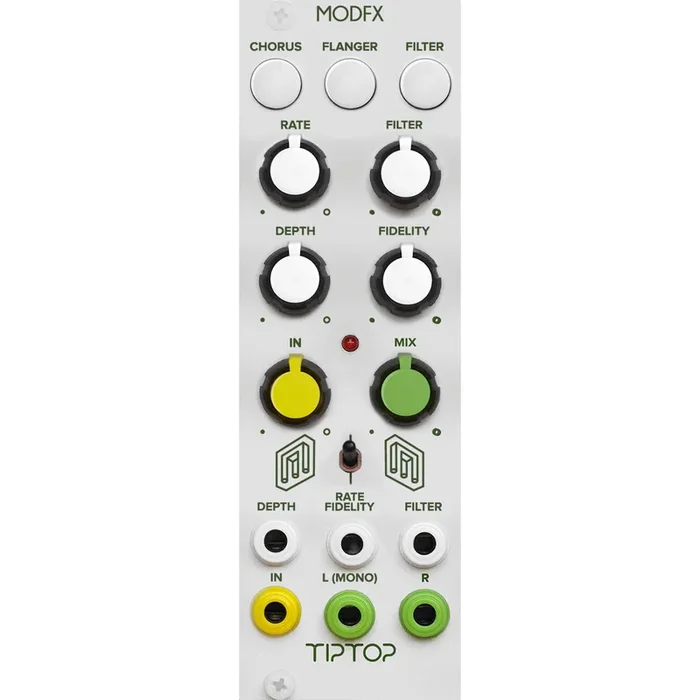 Tiptop Audio ModFX Modulation Effects Module – White Panel