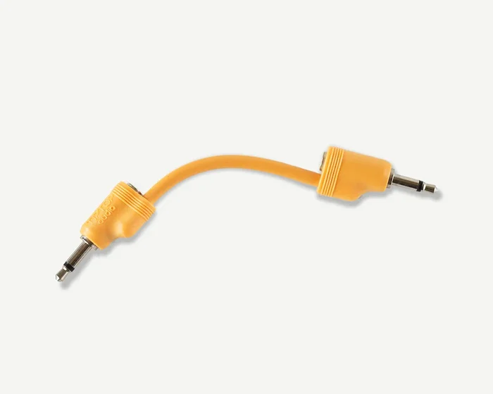 Tiptop Audio Mr. Shorty 12cm Orange Stackcable (each)